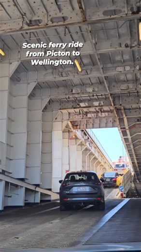 Rolling into the weekend like... 🚢🚗 There’s nothing quite like the scenic ferry ride from Picton to Wellington. Watching the cars line up and driving onto the deck is all part of the adventure! Whether you're a local or just visiting, this journey across the Cook Strait offers some of the best views in New Zealand. Have you ever taken the ferry between the islands? Share your favorite travel memories in the comments! 👇 video credit to My Hobbies