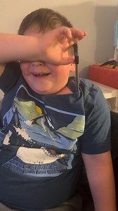 Inspired by Emily Feret 🤣😭 we laughed for an hour and then Carter came and tried too 🤣🤣 | Christina Weiss