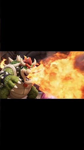 Did Bowser Just Beat Mario? #mario #film #gaming #animation