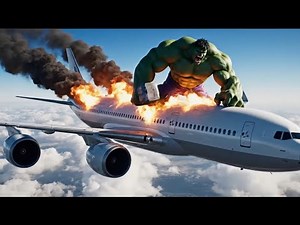 Army Captures Hulk… But What Happens Next | Hulk Destroy the plane Mid-Air UltimateMilitary Battle