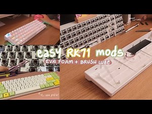 ⌨️ rk71 browns | simple & easy keyboard mods