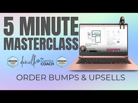 Order Bumps vs Upsells and Which Product Should Be Which - 5 Minute Masterclass