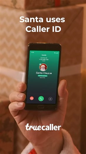 10K views · 434 reactions | Christmas fact: Santa uses Truecaller on Android!  You should too. | Truecaller | Facebook