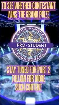 “Computer ji… lock kiya jaaye?” 😄🎤 Welcome to Proscience presents 🧠🔥KAUN BANEGA PRO STUDENT 🎓
