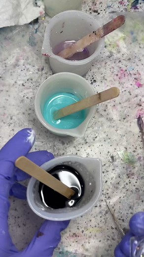 Color Mixing and Resin Casting Process | Dabi (MHA) Pour Tutorial