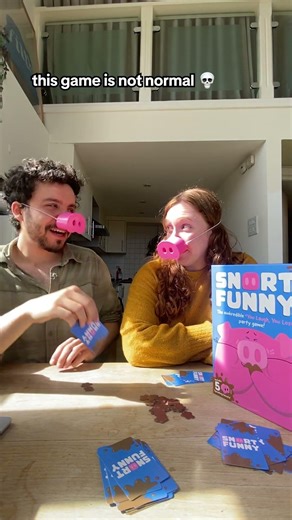 The game isn't the only thing that's not normal😭 #gamenight #snortfunny #friendsgame