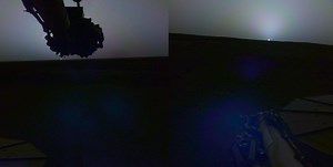 Mars InSight sees a sunrise and sunset on the Red Planet