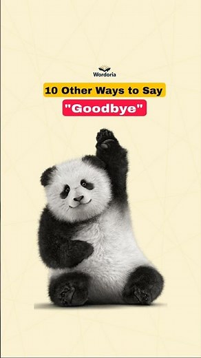 10 Other Ways to Say Goodbye Like a Pro 👋✨Still saying “goodbye” every time? #interactiveenglish