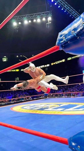 Consejo Mundial Lucha Libre on Instagram: "🤩 Ejecución perfecta de La Mística del Rey de Plata y Oro para @angeldeorocmll 📹 @elfotografodelasluchas #CMLL #LuchaLibre #ArenaMéxico #Wrestling #Mistico #LaMistica #AngeldeOro #SlowMotion #Reels"