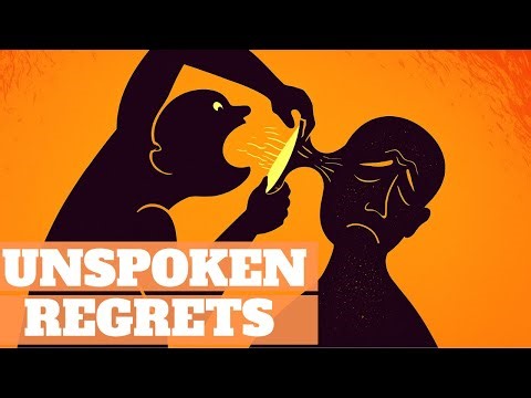 The Secret Language of Your Unspoken Regrets