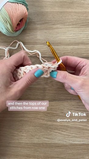 How to Start Row 2 After Making a Foundation Row