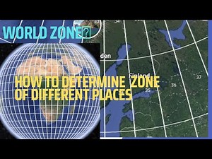 UTM ZONE || how to easily locate any utm zone in the world ||