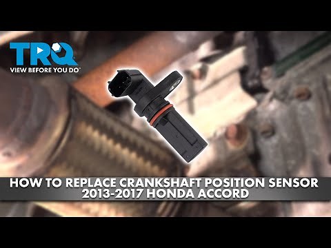 How to Replace Crankshaft Position Sensor 2013-2017 Honda Accord