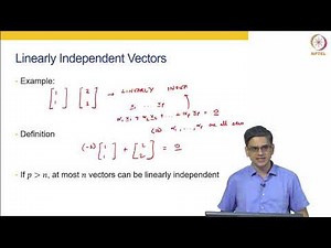 Linear Algebra: Vector Spaces