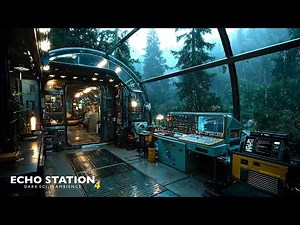 Echo Station 4 Is Silent | Sci-Fi Forest Outpost Ambience | 4K