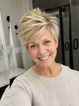 New Short Hair Styles + Pixie Cuts for Women 60-70 | 2026 Trends That Look Amazing💞✨🌼