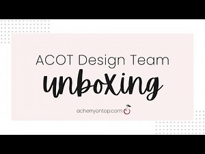 You’re not gonna want to miss this ACOT Cherry Box unboxing!