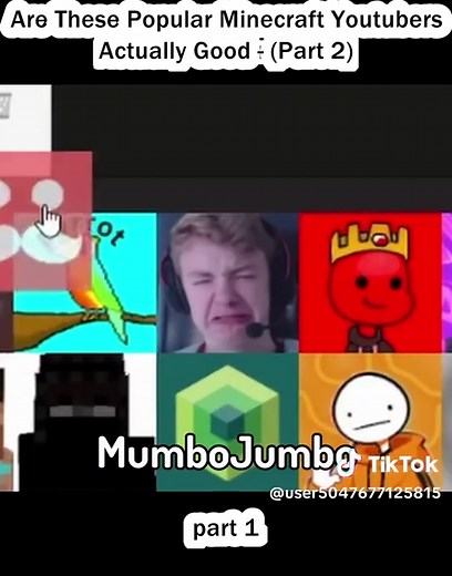 Evaluating Popular Minecraft YouTubers: Are They Really Good?