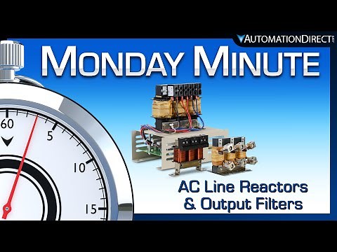VFD Line Reactors & Output Filters from AutomationDirect
