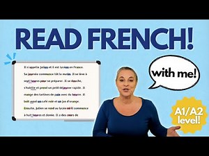 Learn To Read French With Me | A1/A2 Level French for Beginners