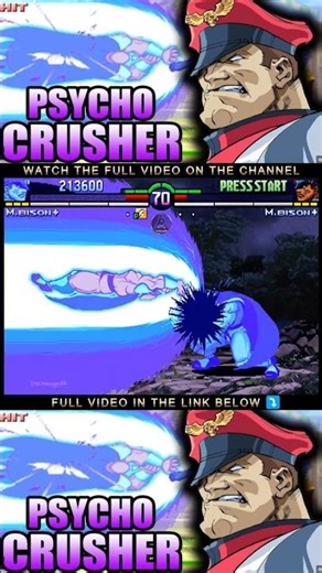 M. Bison's transformation in Street Fighter Alpha 3