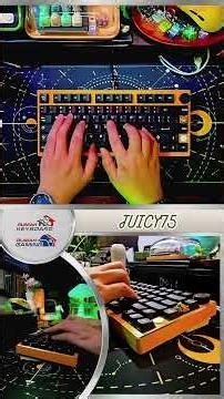 Mechanical Keyboard - JUICY75 - 75% - 2 Mode - Aluminum - South Face - Replaceable Knob - VIA