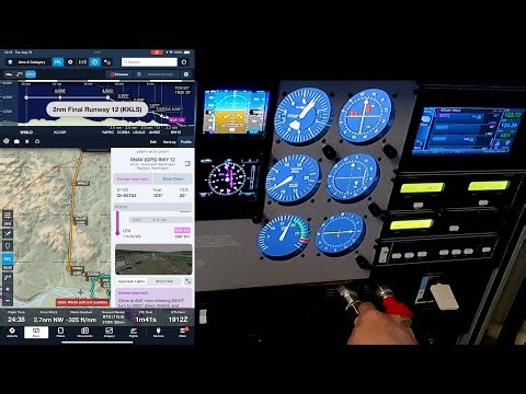 Simulated Approach with ForeFlight Dynamic Procedures