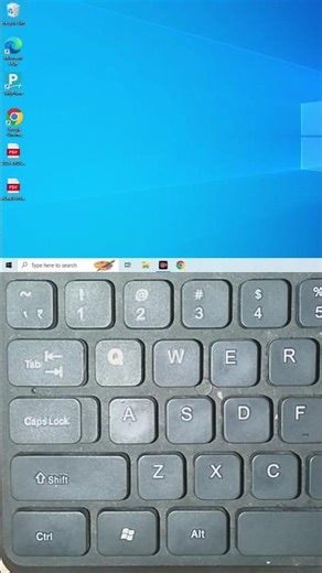 Important trick Desktop icons zoom #asrm #desktop #keyboard #windows