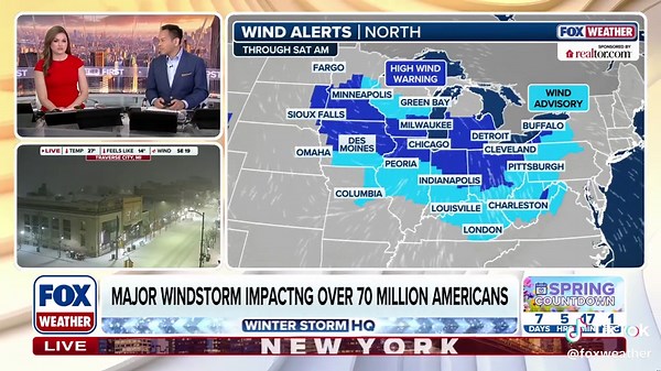 Severe Winter Storm Hits Upper Midwest with Blizzard Conditions