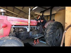 Removal process to get to the clutch on a 1958 Massey Ferguson 65 MK1