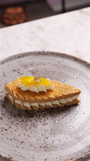 Yuzu & White Chocolate Mille-Feuille Recipe