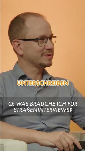Was brauche ich für STRAßENINTERVIEWS? | Wirkungsvolle Webvideos produzieren