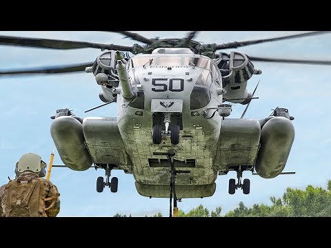 US Largest Helicopter Showing its Monstrous Heavy Lift Capabilities