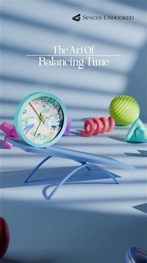 Timeless Wall Clock Design | Perfect Balance for Modern Home Decor | Spaces Unhooked