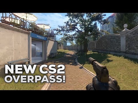 CS2 New Overpass Map Walkthrough