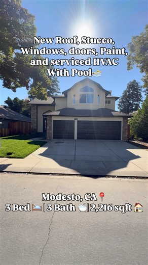 2.7K views · 483 reactions | Home for sale in Modesto, CA  •3 Bed...