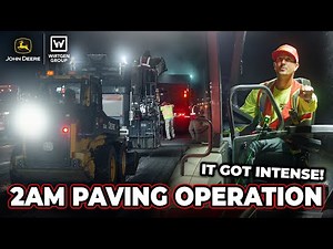 Inside a 2AM Paving Operation: The Most Intense Night of Milling & Paving
