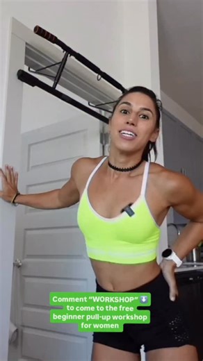 37 reactions · 5 comments | Comment “WORKSHOP”⬇️拾 and I’ll teach you even more tricks to getting your first pull-up in a few weeks! For women only ! #pulluprevolution #firstpullup #womenwholift #pullupgoals #confidencethroughstrength | Pull-Up Revolution | Facebook