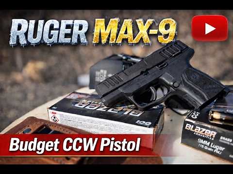 Ruger Max-9 Review - The Best Budget CCW Pistol?