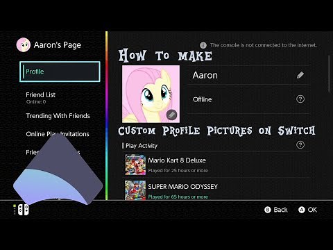 [CFW] How to get a custom profile picture on a Nintendo Switch
