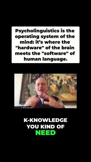 Psycholinguistics: Deep Dive Into Language Acquisition #shorts
