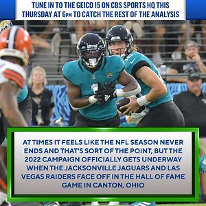 With the Raiders and Jaguars set to square off in the 2022 Hall of Fame Game, we'll get our first look at two teams entering eras with new head coaches. | CBS Sports