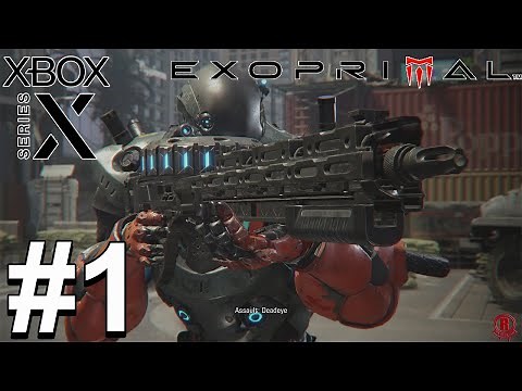 Exoprimal (Xbox Series X) Gameplay Walkthrough Part 1 - Prologue [4K 60FPS]