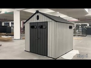 HOW TO INSTALL: Outdoor Resin Storage Shed Installation Guide