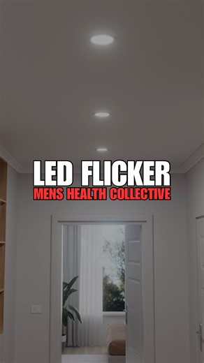 Nathan May | Mens Health Coach➰ on Instagram: "🚨 The hidden impact of LED lightings flicker on your nervous system"