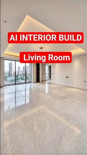 AI Living Room Interior Installation | Satisfying Build #AIInterior#InteriorBuild#LivingRoomDesign