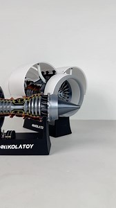 Brushless motor version super RR trent 900 turbofan engine model #reels | Nikola Toy