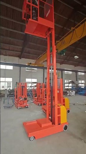 Order Picker Pre-shipment Testing Video | Client Inspection Before Shipment