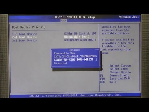 Building a PC: Setup BIOS