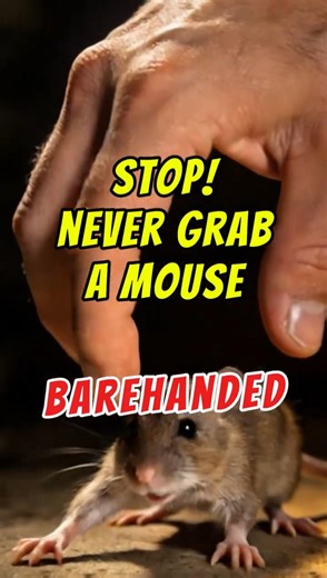 🐭🛡️ How to catch a mouse safely